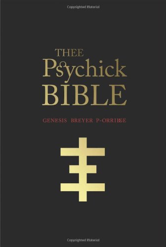 9781932595390: Thee Psychick Bible: A New Testameant (Book + DVD)