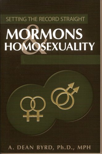 Beispielbild fr Mormons & Homosexuality: Setting the Record Straight zum Verkauf von Wonder Book