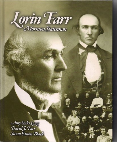 Beispielbild fr Lorin Farr Mormon Statesman zum Verkauf von Isle Books