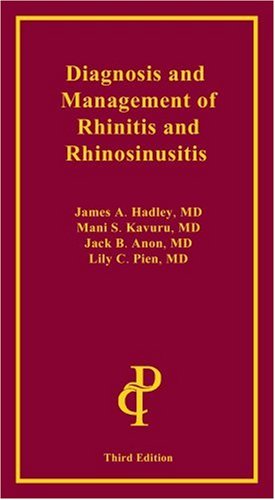 Imagen de archivo de Diagnosis and Management of Rhinitis and Rhinosinusitis, 3rd Ed. a la venta por HPB-Red