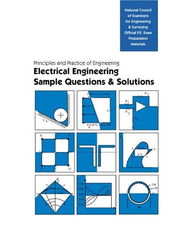 Beispielbild fr PE Electrical and Computer Engineering Sample Questions and Solutions zum Verkauf von Better World Books