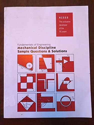 Beispielbild fr FE Sample Questions and Solutions: Mechanical Discipline zum Verkauf von SecondSale
