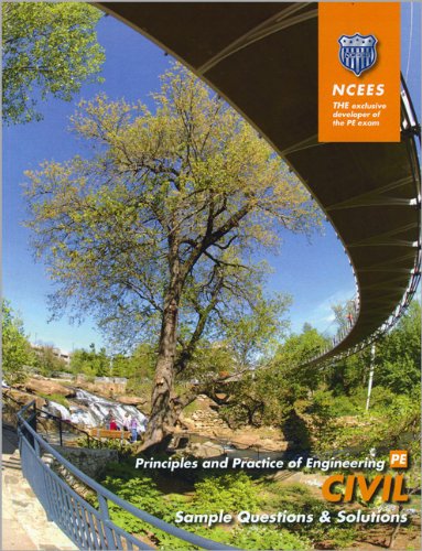 Beispielbild fr Ncees Pe Civil Engineering Sample Questions and Solutions zum Verkauf von ThriftBooks-Dallas