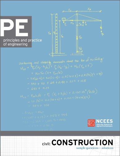 9781932613513: PE Civil: Construction Sample Questions and Solutions by NCEES (2010-11-01)