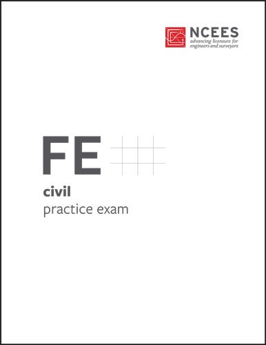 Imagen de archivo de FE Civil Practice Exam a la venta por HPB-Red