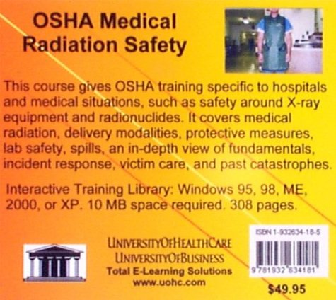OSHA Medical Radiation Safety (9781932634181) by Farb, Daniel; Gordon, Bruce