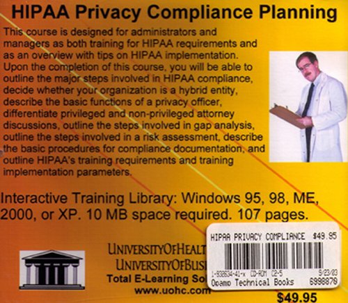 HIPAA Privacy Compliance Planning (9781932634419) by Farb, Daniel