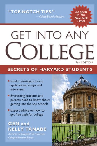 9781932662450: Get Into Any College: Secrets of Harvard Students