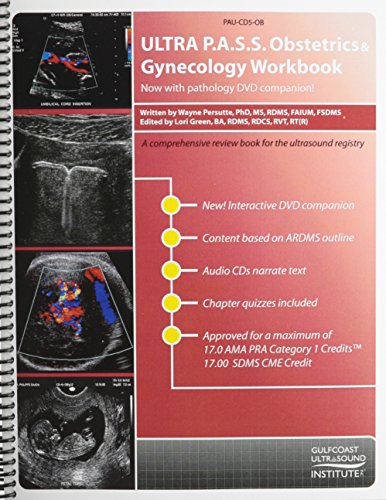 9781932680706: Ultra P.A.S.S. OB/GYN Sonography Workbook with Audio CDs and DVD