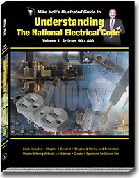 Beispielbild fr Mike Holts Illustrated Guide to Understanding the National Electrical Code, based on the 2005 NEC - Volume 1 w/Answer Key zum Verkauf von GoodwillNI