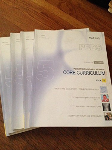 Beispielbild fr MedStudy Pediatrics Board Review Core Curriculum zum Verkauf von Solr Books