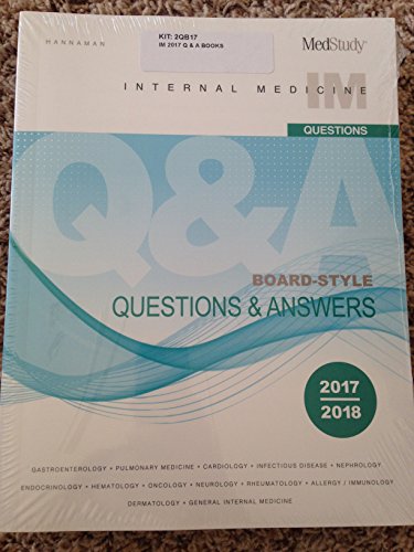 

MedStudy 17th Edition Internal Medicine Review Core Curriculum 2017-2018