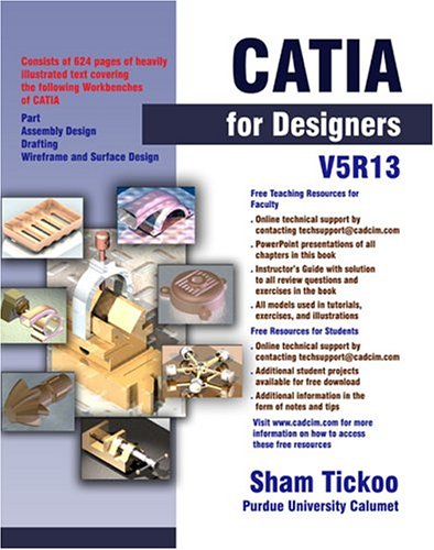 Beispielbild fr CATIA For Designers V5R13 zum Verkauf von medimops