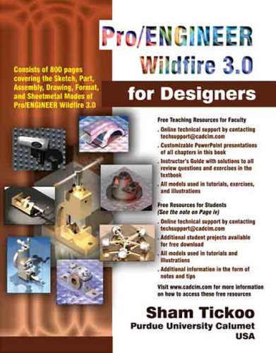 9781932709193: Pro/ENGINEER Wildfire 3.0 for Designers