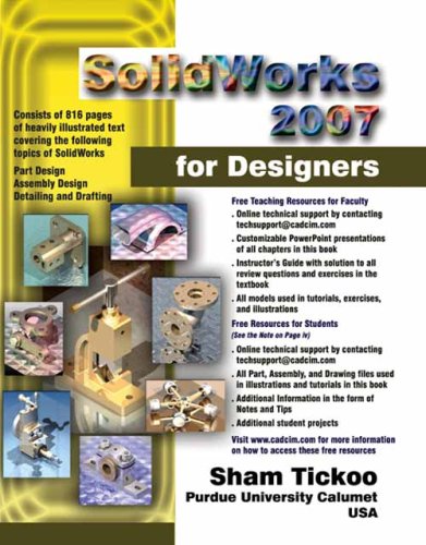 Imagen de archivo de SolidWorks 2007 for Designers a la venta por ThriftBooks-Atlanta