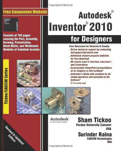 Stock image for Autodesk Inventor 2010 for Designers for sale by Bahamut Media