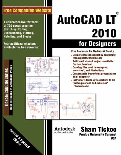 9781932709698: AutoCAD LT 2010 for Designers