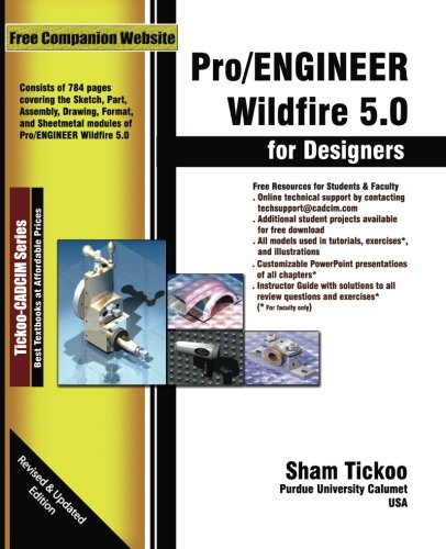 Imagen de archivo de Pro/Engineer Wildfire 5.0 for Designers Textbook a la venta por ThriftBooks-Atlanta