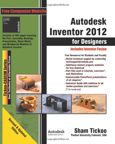 9781932709988: Autodesk Inventor 2012 for Designers