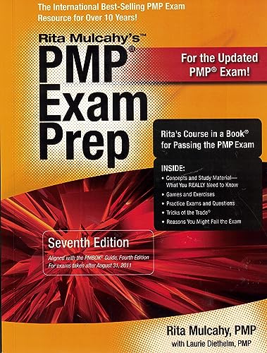 Stock image for Rita Mulcahy's PMP Exam Prep: Rita's Course in a Book for Passing the PMP Exam for sale by HPB-Ruby