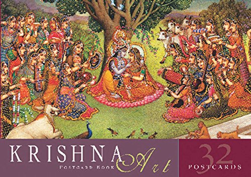 Imagen de archivo de Krishna Art Postcard Book a la venta por Books Puddle