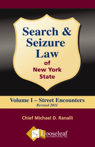 9781932777291: Search & Seizure Law of New York State