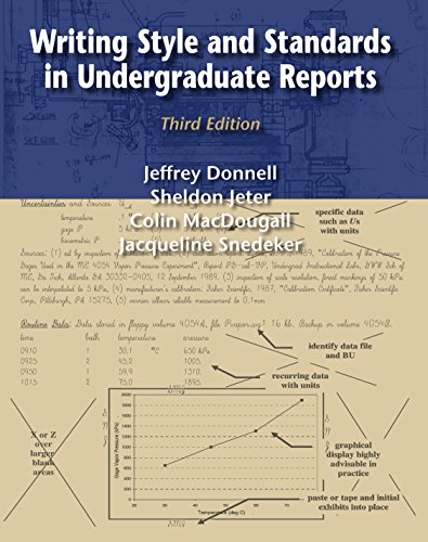 9781932780093: Writing Style and Standards in Undergraduate Engineering Reports