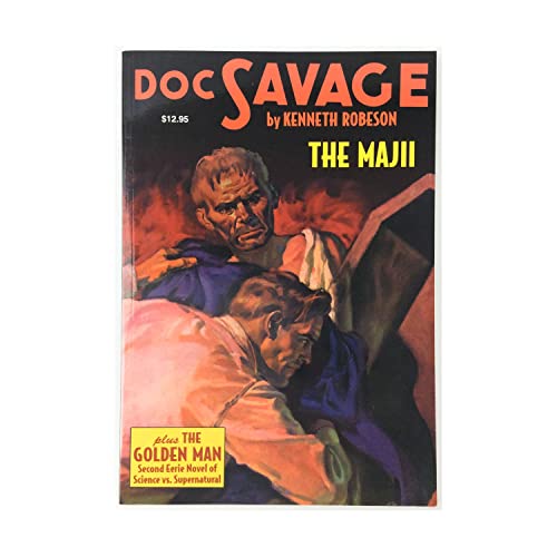 Imagen de archivo de Doc Savage #9: The Majii and The Golden Man a la venta por Pat Cramer, Bookseller