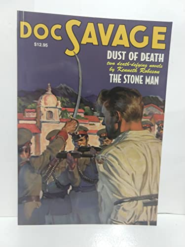 Imagen de archivo de Doc Savage #10: Dust of Death and The Stone Man a la venta por Pat Cramer, Bookseller