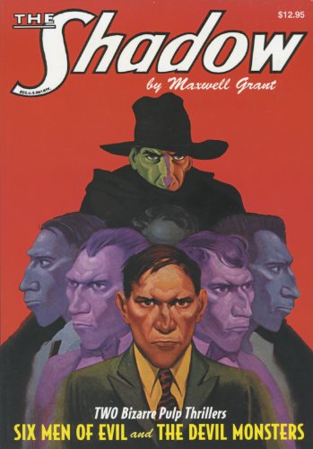 Stock image for The Shadow #13: Six Men of Evil / The Devil Monsters for sale by Books Do Furnish A Room