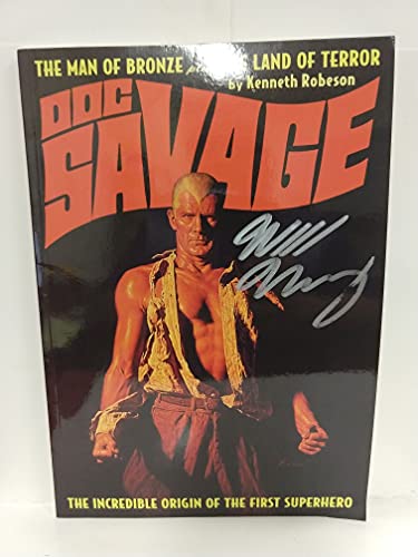 Stock image for The Man of Bronze / The Land of Terror (Doc Savage): The Incredible Origin of the First Superhero for sale by Books of the Smoky Mountains