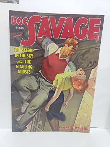Imagen de archivo de Doc Savage #16: The Secret in the Sky and The Giggling Ghosts a la venta por Pat Cramer, Bookseller