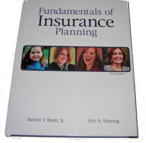 Beispielbild fr Fundamentals of Insurance Planning zum Verkauf von Wonder Book