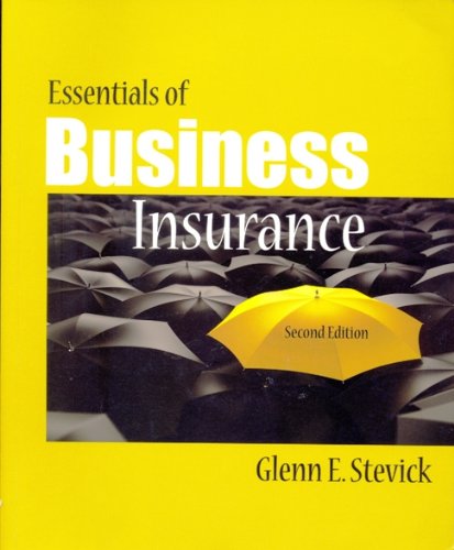 Stock image for Essentials of Business Insurance for sale by Wonder Book
