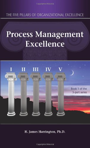 Process Management Excellence: The Art of Excelling in Process Management (Five Pillars of Organizational Excellence) (9781932828061) by H. J. Harrington