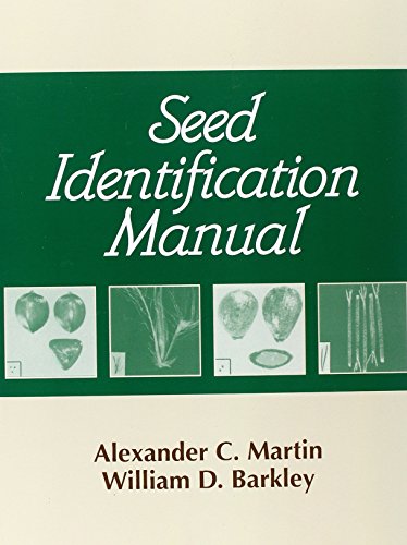 Imagen de archivo de Seed Identification Manual a la venta por Chiron Media