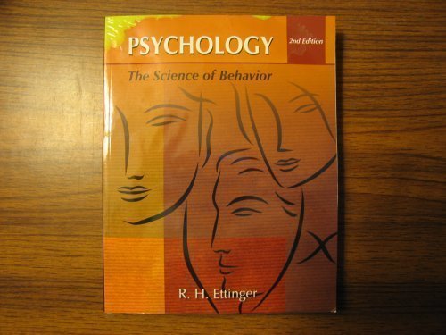 Psychology The Science of Behavior (9781932856699) by Ettinger