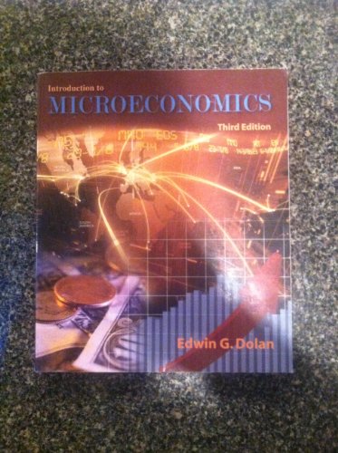 Imagen de archivo de Introduction to Microeconomics a la venta por Better World Books