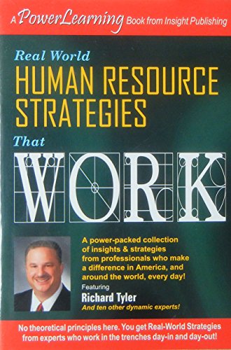 Stock image for Real World Human resource strategies that work a power learning book featuring Sylvia Henderson for sale by 2Vbooks