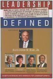 Stock image for Leadership Defined: In-Depth Interviews with America's Top Leadership Experts (Conversations) for sale by HPB-Red