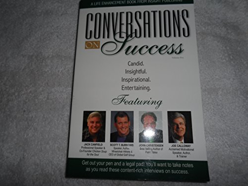 Beispielbild fr Conversations on Success Vol. 5 zum Verkauf von Wonder Book