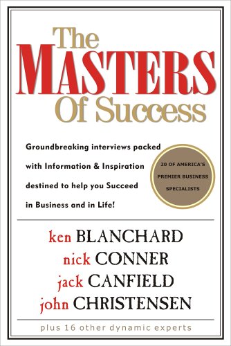 Stock image for The Masters of Success for sale by Wonder Book