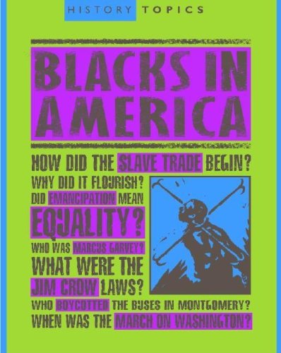 Imagen de archivo de Blacks in America a la venta por ThriftBooks-Dallas