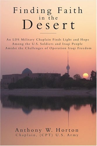 Stock image for Finding Faith in the Desert for sale by Front Cover Books