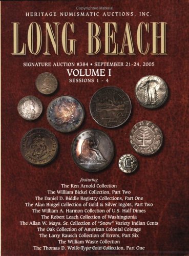 Stock image for "Heritage Numismatic Long Beach Signature Auction, No. 384, Vol. 1" for sale by Hawking Books