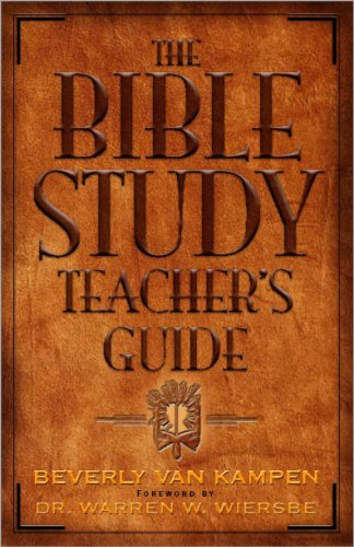 Beispielbild fr The Bible Study Teacher  s Guide zum Verkauf von ZBK Books