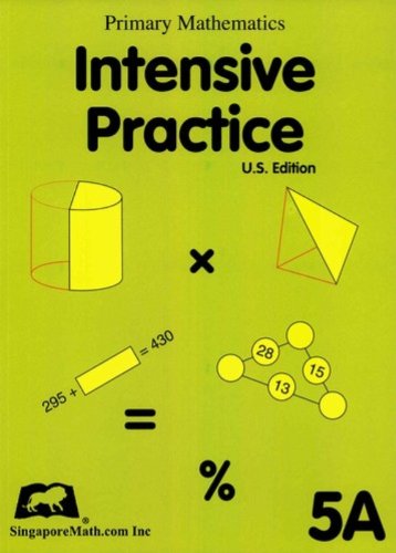 Beispielbild fr Primary Mathematics Intensive Practice U.S. Edition 5A zum Verkauf von Blue Vase Books