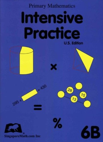 9781932906110: Primary Mathematics Intensive Practice U.S. Edition 6B