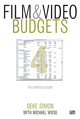 Stock image for Film & Video Budgets for sale by Bookmonger.Ltd