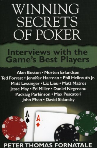 Stock image for Winning Secrets of Poker: Interviews with the Game's Best Players for sale by Wonder Book